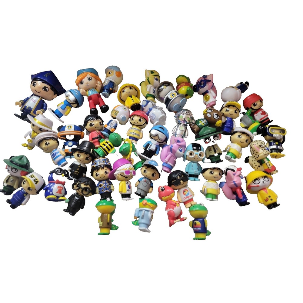 Ryan's World Toy Figures Lot People animals Gus etc... Toys